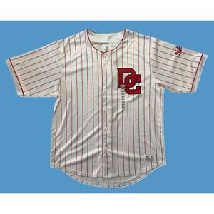 Dynasty Washington Nationals MLB Pinstripe Baseball Jersey ButtonUp Mens XXL NWT